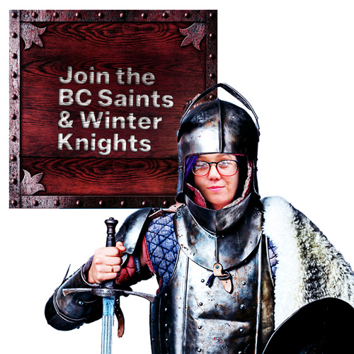 BC Saints & the Winter Knights