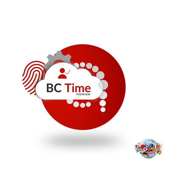 BC Time clocking system world flags