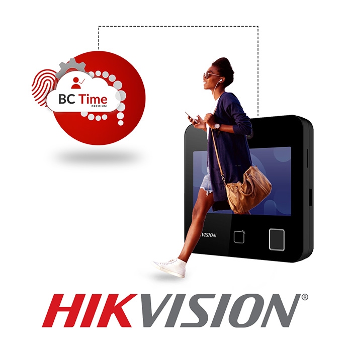 Clocking system BC Time with Hikvision biometrics