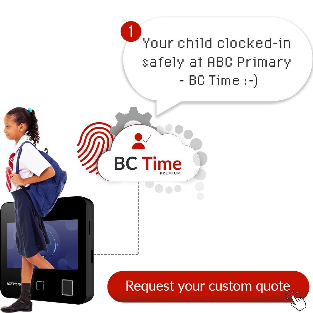 BC Time clocking system for schools